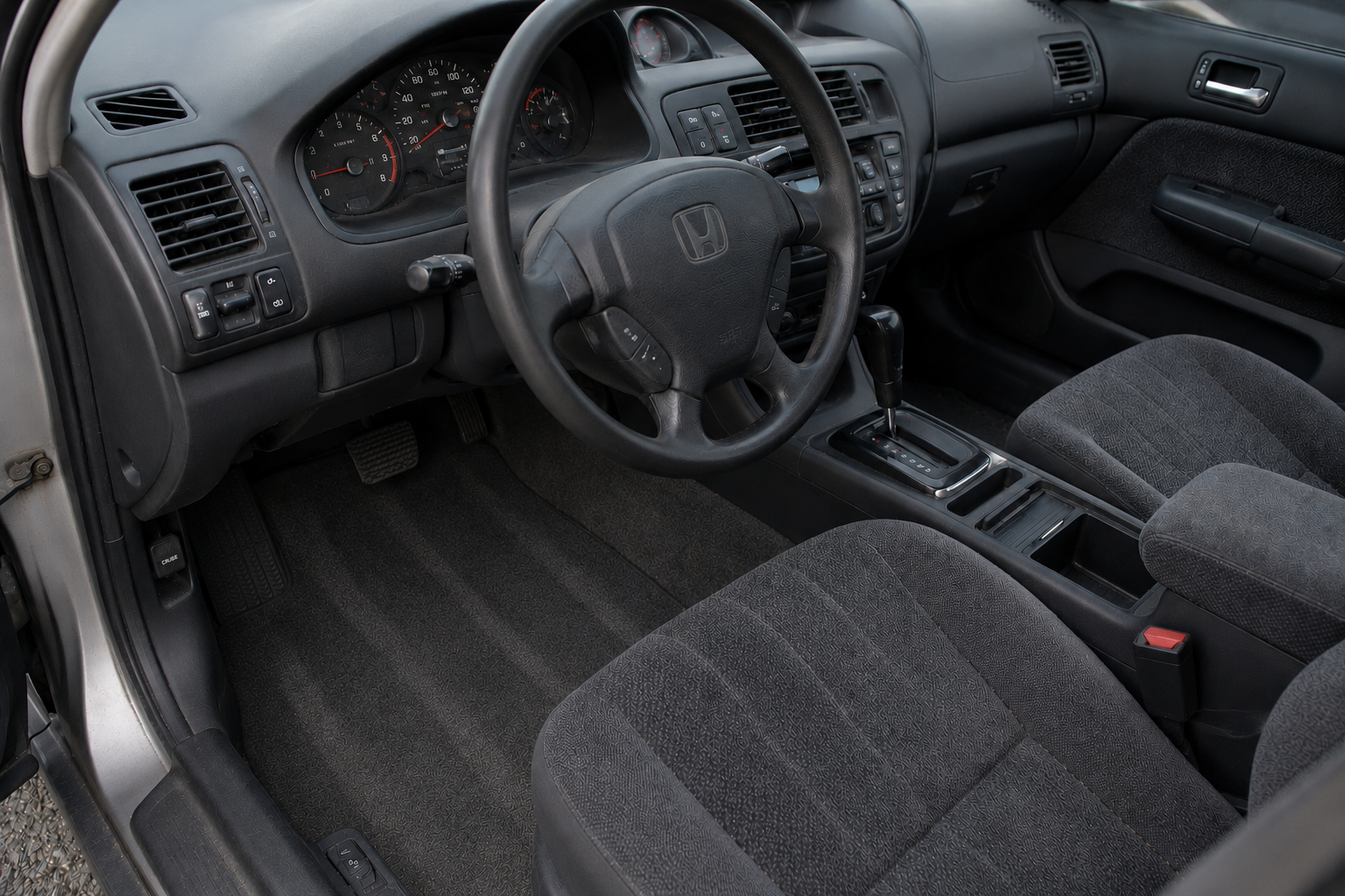 Interior Detail, Honda Civic after